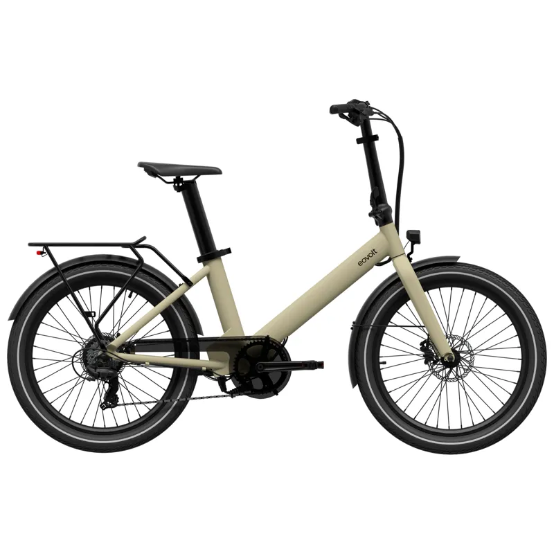 Eovolt Evening 24 Origins Step Through Electric Bike in Desert Sand-1