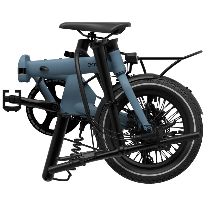 Eovolt Morning 16 Origins Folding Electric Bike in Ocean Blue-2
