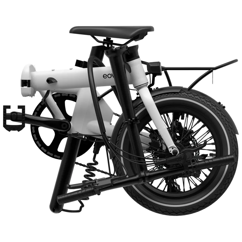 Eovolt Morning 16 Origins Folding Electric Bike in Moon Grey-1