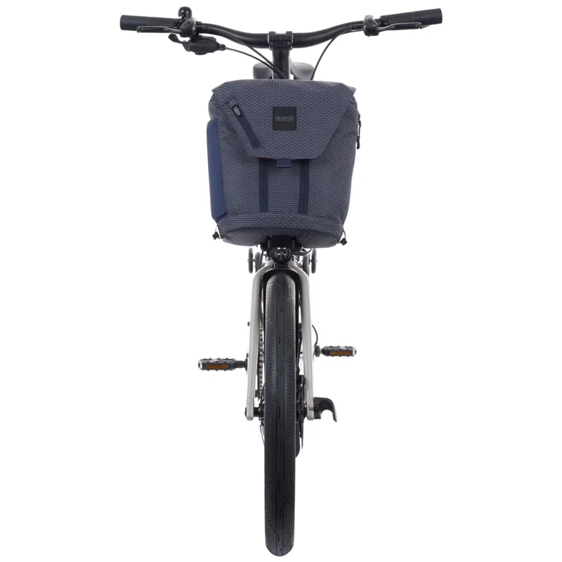 Brompton G-Line Electric with Continental Contact Tyre Traildust White-4