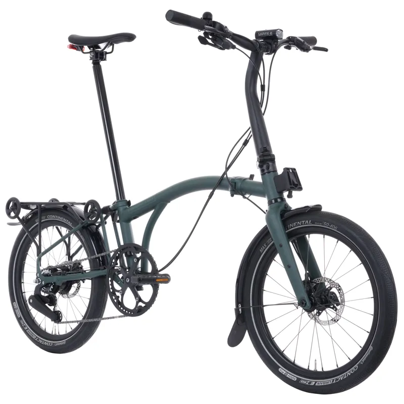 Brompton G Line Forest Green with Mudguards Rack TYG1