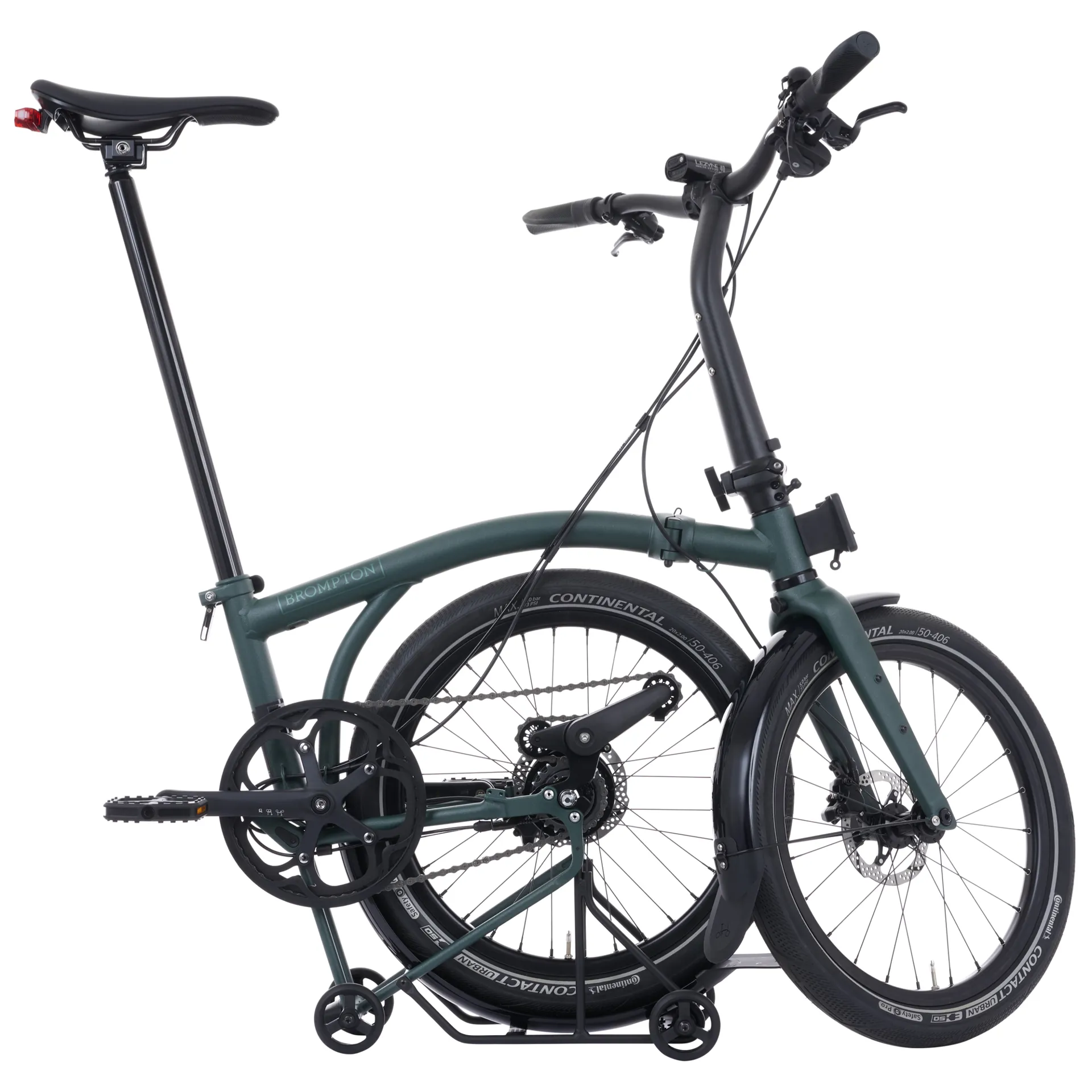 Brompton G-Line Forest Green with Mudguards/ Rack and Lights TYCC