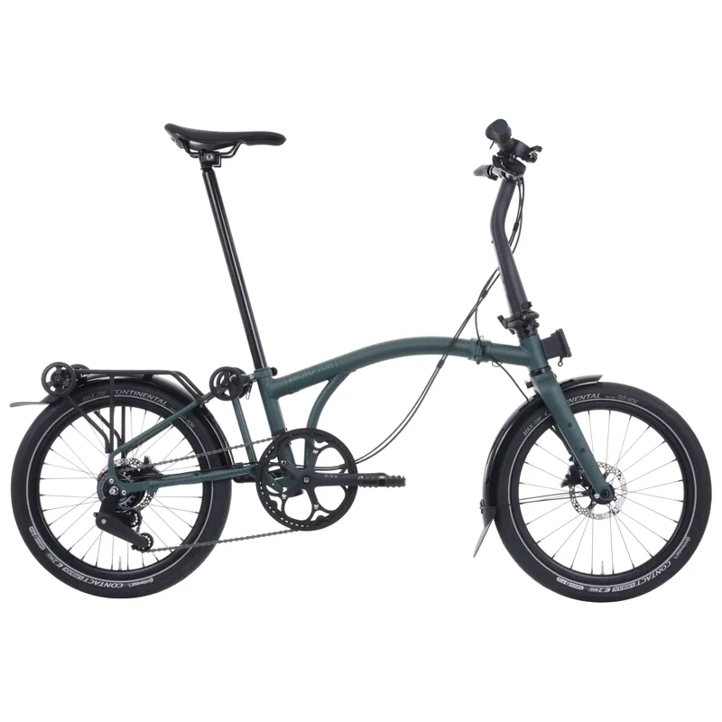 Brompton G-Line Forest Green with no accessories TYCC-1