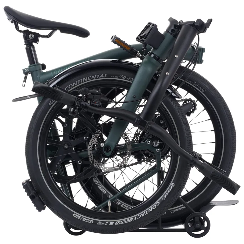 Brompton G-Line Forest Green with no accessories TYG1-4