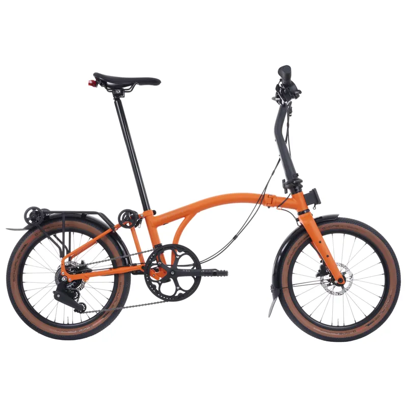 Brompton G-Line Adventure Orange with Mudguards/ Rack TYG1-2