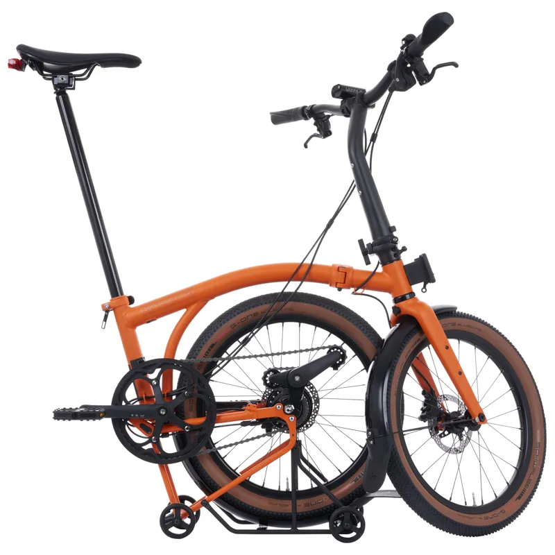 Brompton G-Line Adventure Orange with Mudguards/ Rack TYG1-3