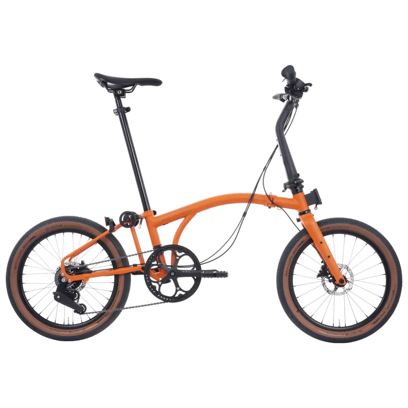 Brompton G-Line Adventure Orange with no accessories TYCC-2