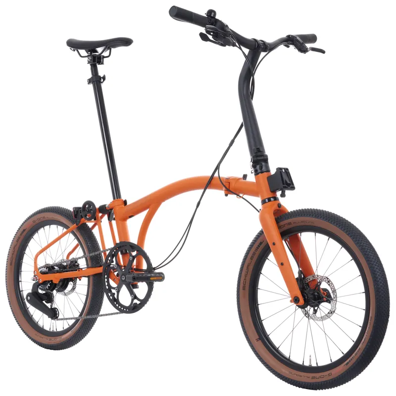 Brompton G-Line Adventure Orange with no accessories TYCC