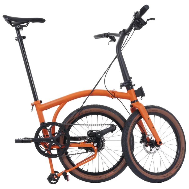 Brompton G-Line Adventure Orange with no accessories TYG1-3