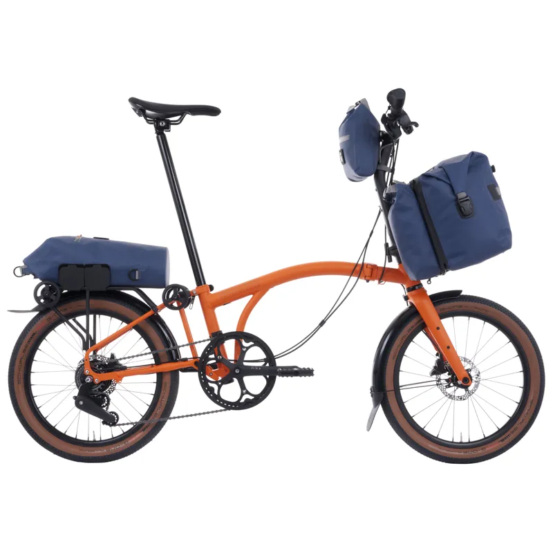 Brompton G-Line Adventure Orange with no accessories TYG1-5
