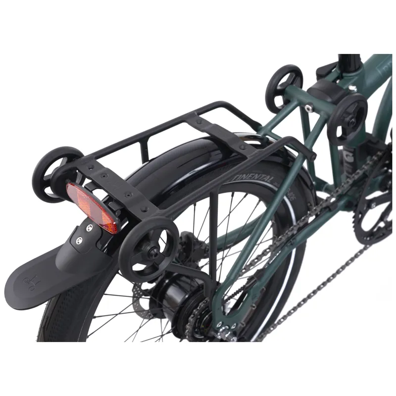 Brompton G-Line Forest Green with Mudguards and Rack TYCC
