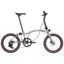 Brompton G-Line with Roller Frame 8 Speed in Traildust White