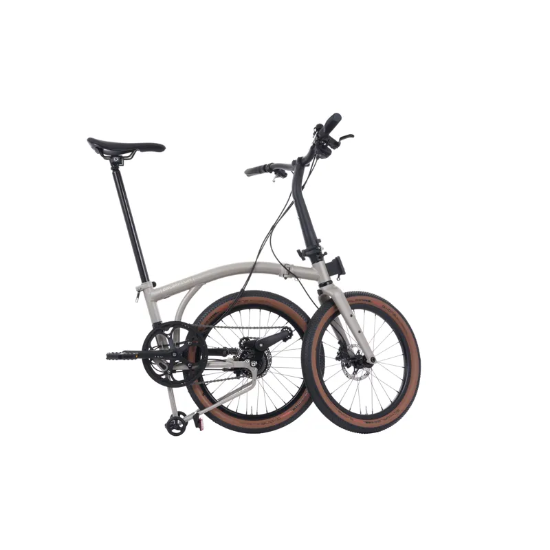 Brompton G Line Traildust White with Mudguards Rack TYG1