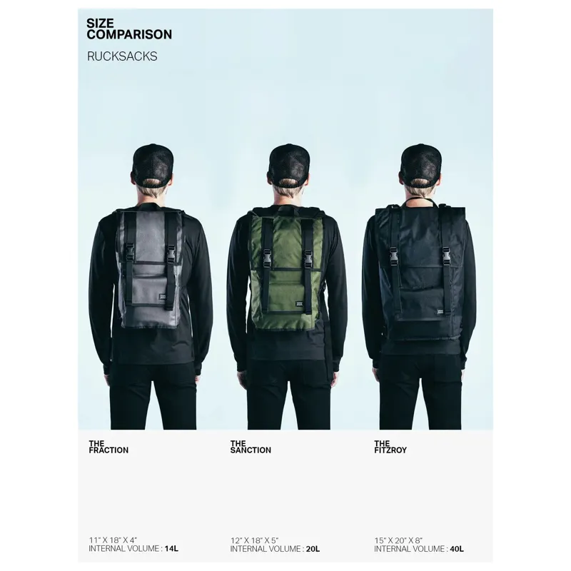 Mission Workshop Sanction : AP Rucksack in Black Camo Cordura-8