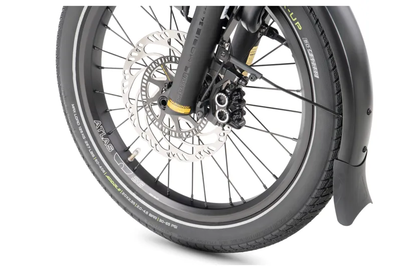 Tern GSD S10 Gen3 Electric Family Cargo Bike in School Bus Yellow-12