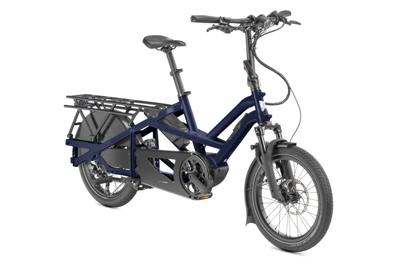 Tern GSD P10 Gen3 Electric Family Cargo Bike in Satin Midnight Blue-2