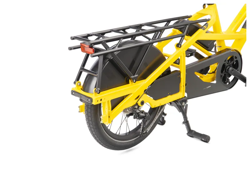 Tern GSD P10 Gen3 Electric Family Cargo Bike in School Bus Yellow-4