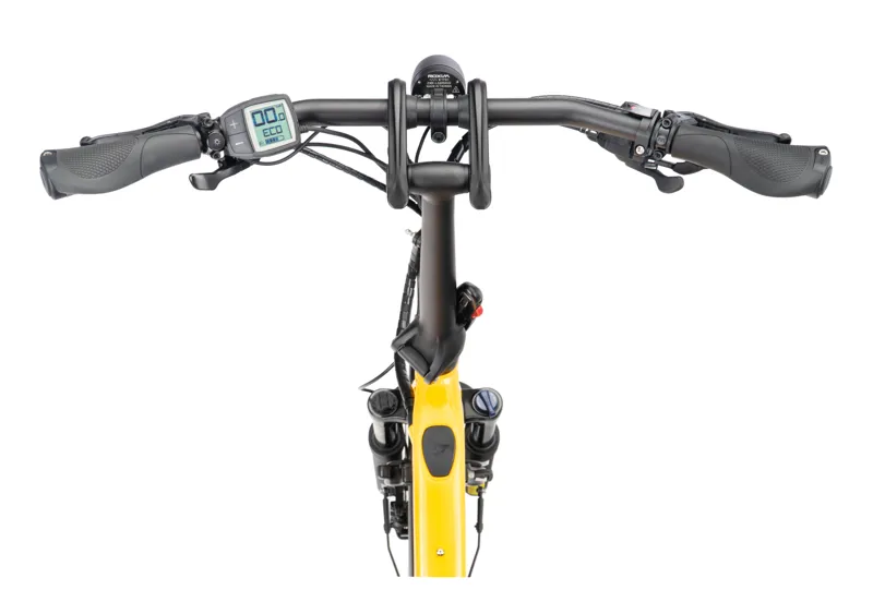 Tern GSD P10 Gen3 Electric Family Cargo Bike in School Bus Yellow-3