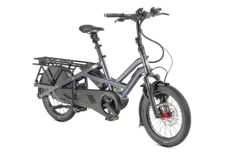Tern GSD R14 Gen3 Electric Family Cargo Bike in Iron Grey-2