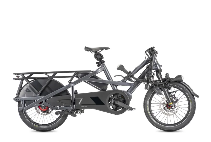 Tern GSD R14 Gen3 Electric Family Cargo Bike in Iron Grey-1