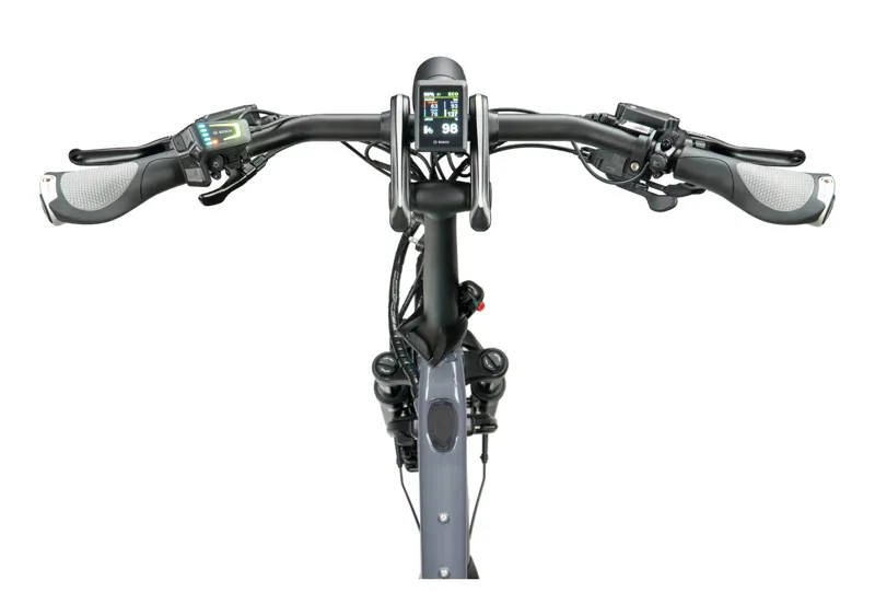 Tern GSD R14 Gen3 Electric Family Cargo Bike in Iron Grey-4