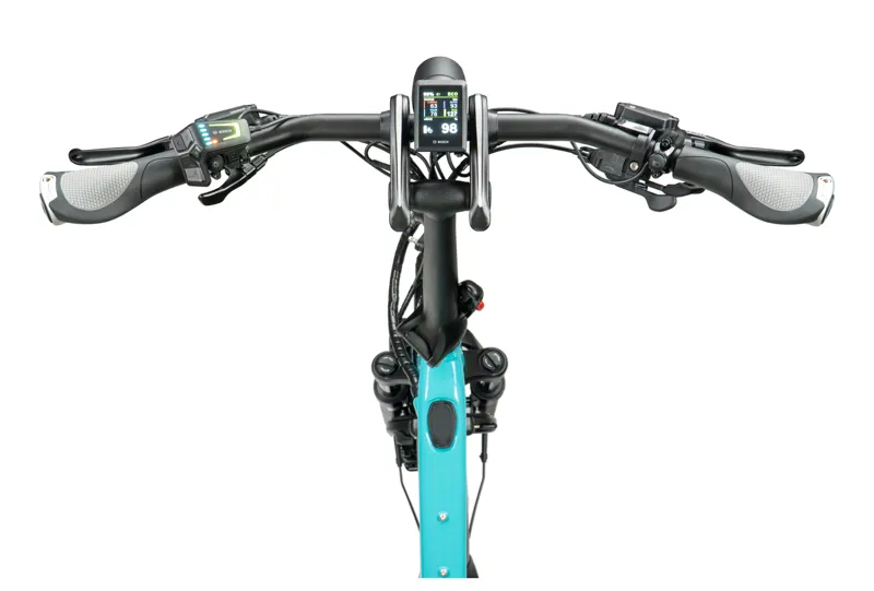 Tern GSD S10 Gen3 Electric Family Cargo Bike in Olive Green-8