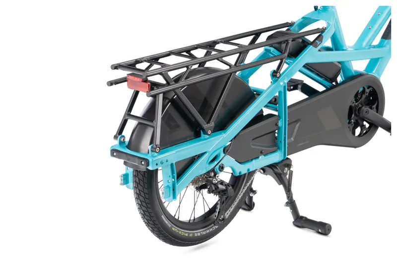 Tern GSD S10 Gen3 Electric Family Cargo Bike in Olive Green-7