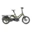 Tern GSD S10 Gen3 Electric Family Cargo Bike in Olive Green