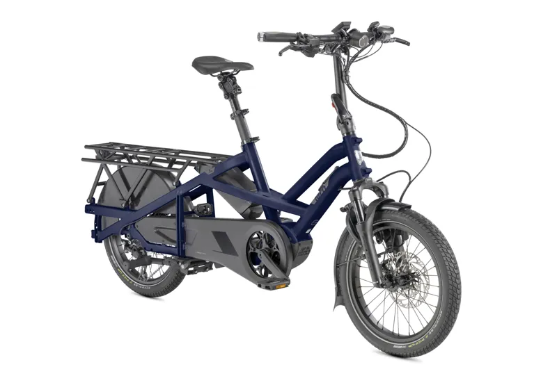 Tern GSD S10 Gen3 Electric Family Cargo Bike in Satin Midnight Blue-2