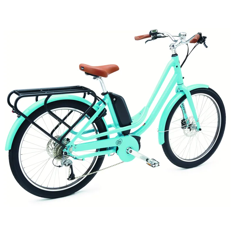 Benno eJoy Performance Step-Thru Classic Electric Bike Capri Blue-2