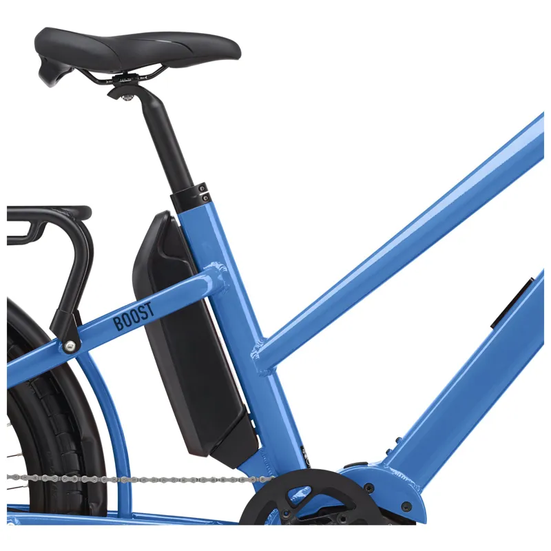 Benno Boost-E CX Step Thru Electric Family Utility Bike Machine Blue-1