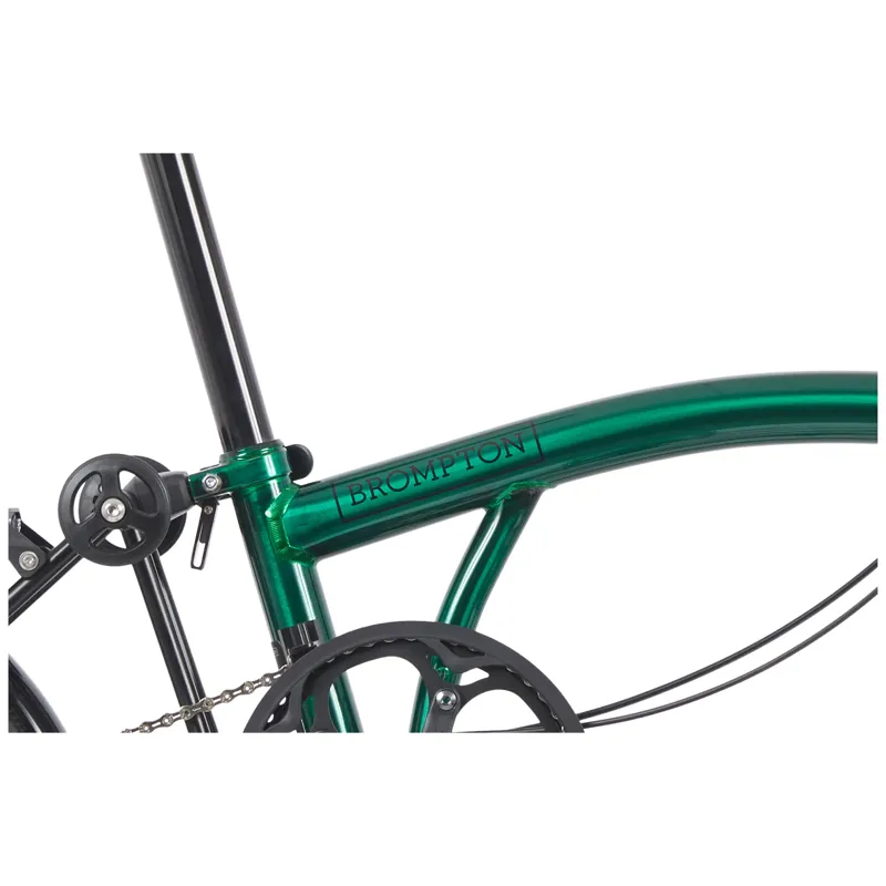 Brompton P Line Urban Low Bar S4L Emerald Green Lacquer