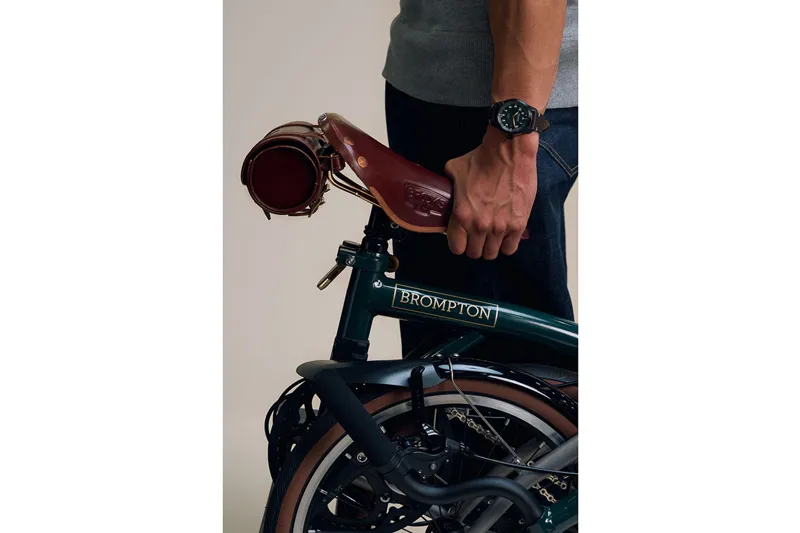 Brompton P-Line Brompton x Bremont x Cheaney Limited Edition-11