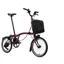 Brompton C Line Electric 4 speed Folding Bike in Amethyst Lacquer