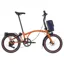 Brompton Electric G-Line with SuperRoll+ 4 speed in Adventure Orange