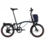 Brompton Electric G-Line with SuperRoll+ 4 speed in Forest Green