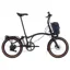Brompton Electric G-Line with SuperRoll+ 4 speed in Space Black