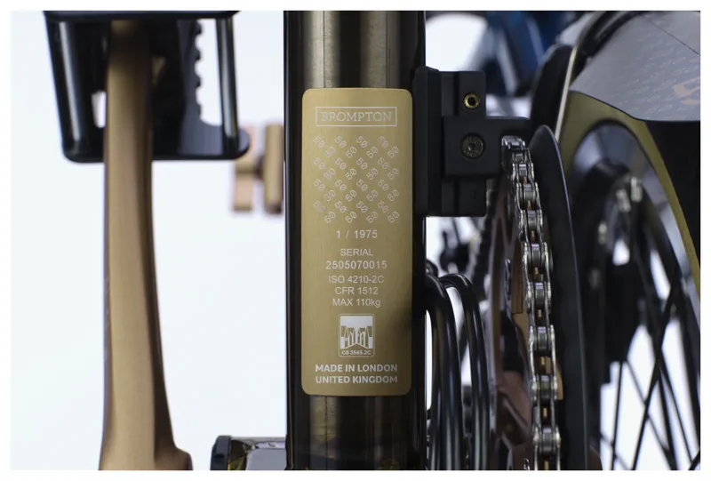 Brompton C-Line 12 Speed Urban Low Bar S12L 1975 Edition-10
