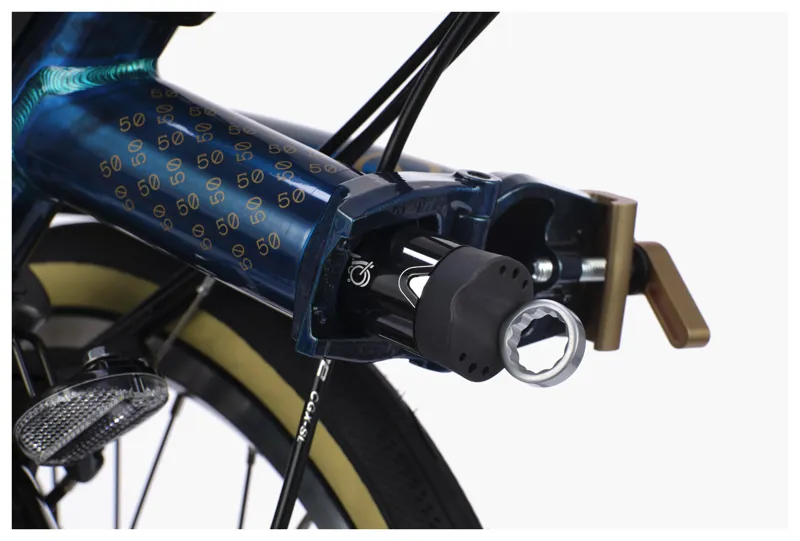 Brompton C-Line 12 Speed Urban Low Bar S12L 1975 Edition-9