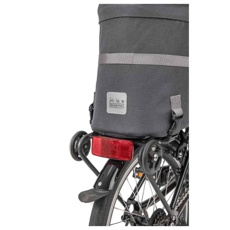 Brompton Borough Roller Rack Bag in Dark Grey-2