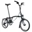 Brompton C-Line 12 Speed Urban Mid Bar M12L in Matt Black