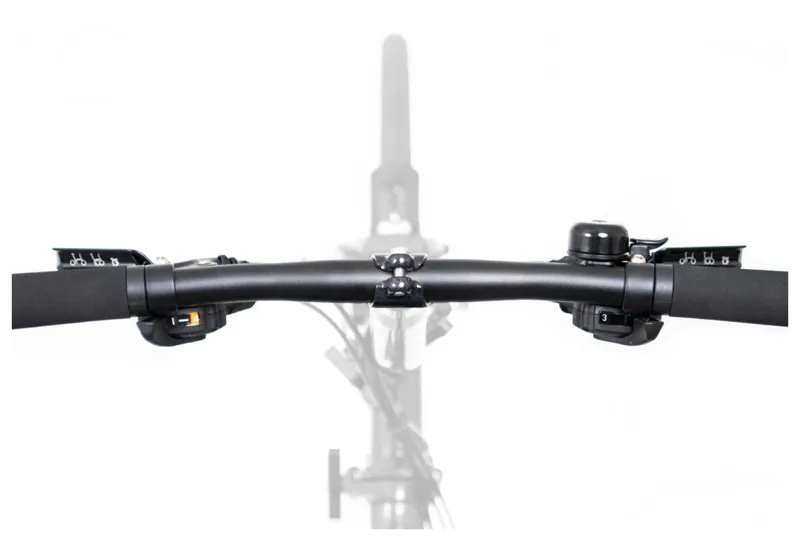 Brompton C-Line 12 Speed Urban Mid Bar M12L in Matt Black-4