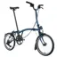 Brompton C-Line 12 Speed Urban Mid Bar M12L in Ocean Blue