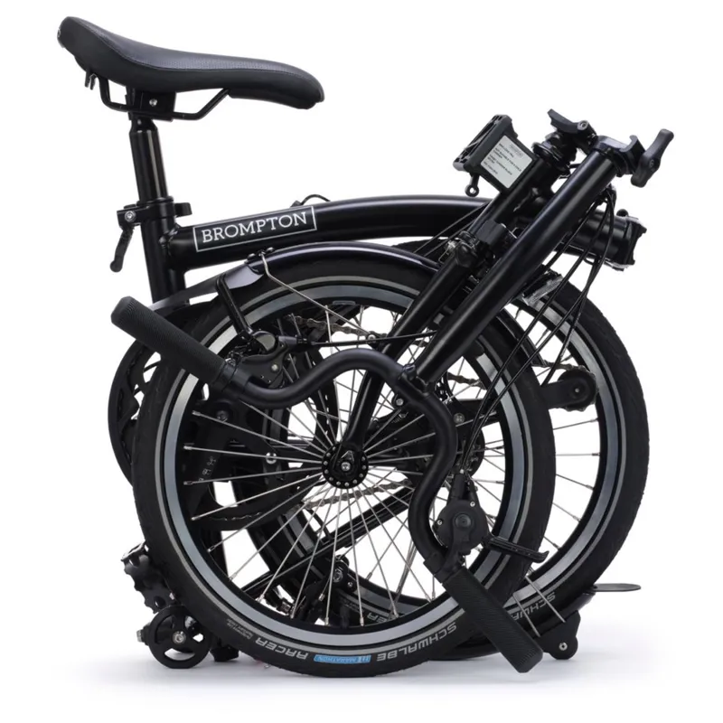 Brompton C-Line 4 speed in Matt Black-9
