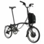 Brompton Electric C-Line 4 Speed High Bar H4L in Matt Black