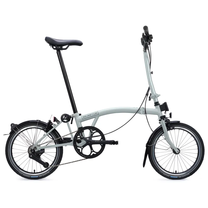 Brompton C-Line 4 speed in Lunar Ice Metallic