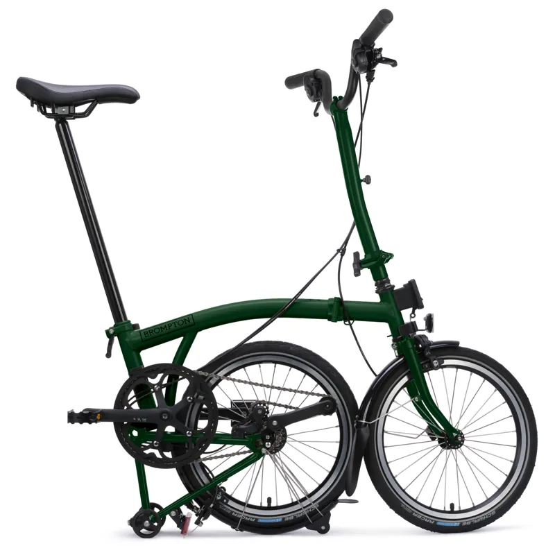 Brompton C-Line 4 speed in Racing Green-6