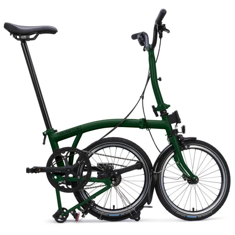 Brompton C-Line 4 speed in Racing Green-7