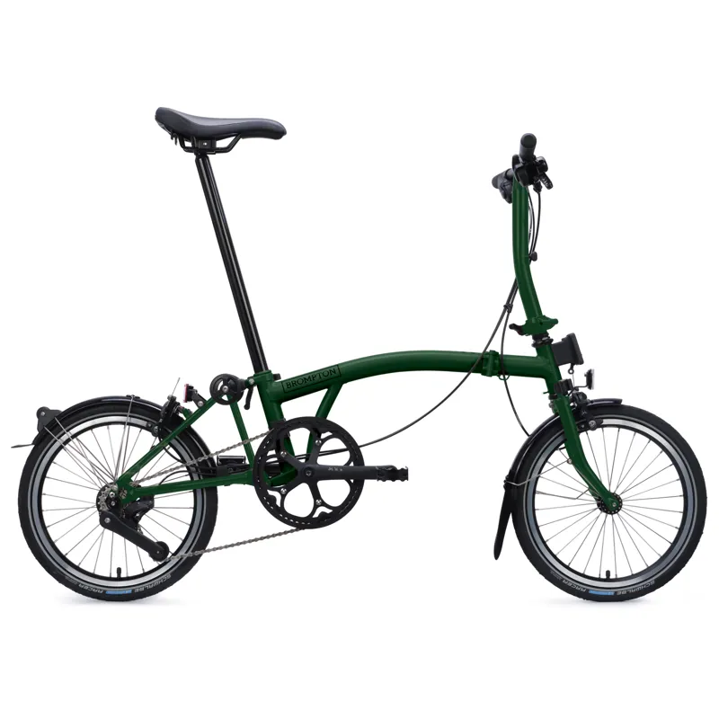 Brompton C-Line 4 speed in Racing Green-2