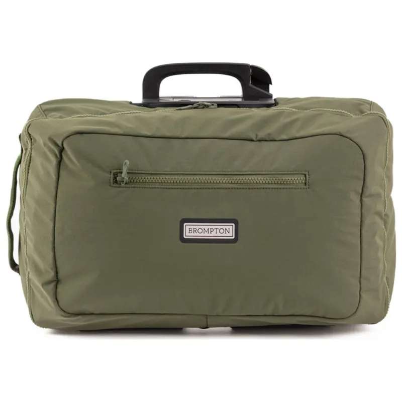 Brompton Electric Backpack Medium in Olive Green-5